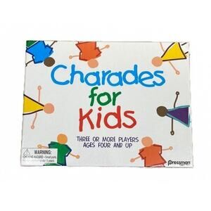 NWT NIB Pressman Toys Charades for Kids Family Game Ages 4 and Up Family Night